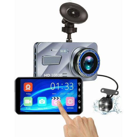 Autokamera, Fahrrekorder, Autokamera, Doppelobjektiv, G-Sensor, HD 1080P, praktisches und bequemes Werkzeug