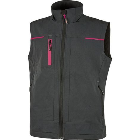 Gilet da lavoro donna U-Power Saturn Lady U-4 stretch -  - Fucsia (1/2)