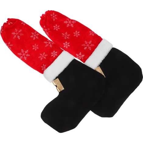 Lot de 2 housses élastiques réutilisables pour pieds de meubles (1/5)