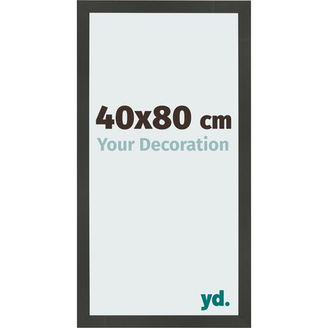 yd. - Cadre photo 40x80 - Anthracite - MDF - Bologna (1/5)
