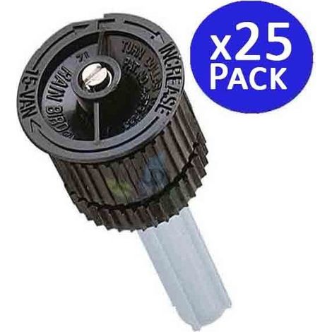 Set di 25 Ugello Rain Bird 15 VAN per Diffusori di Irrigazione Irrigatori da Giardino con Angolo Regolabile Raggio 4,5 Metri (1/5)