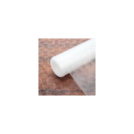 Tapis Fond de Tiroir, 45 x 500 cm Tapis Antidérapant Cuisine EVA Non-Adhésif, Protection Tiroir Cuisine pour Etagères Armoires (1/5)