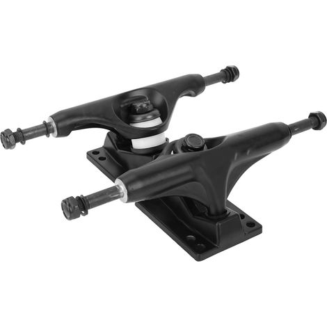 Stück 4–8 Zoll Aluminium-Magnesium-Legierung Professionelle Brücken-Skateboardhalterung Schwarz (1/5)