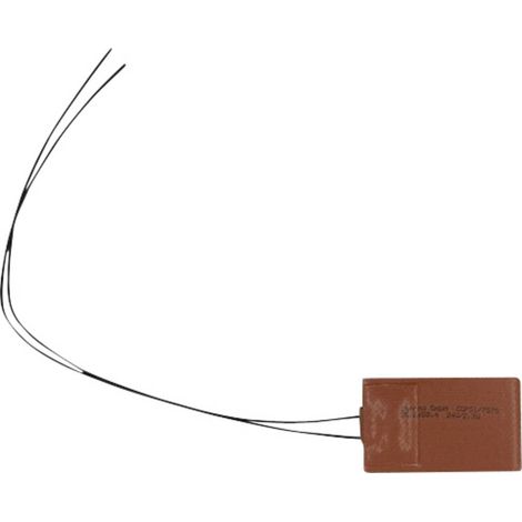 Thermo TECH Silicone Elemento riscaldante 24 V/AC, 24 V/DC 3 W Tipo di protezione IPX6 (L x L) 60 mm x 36 mm