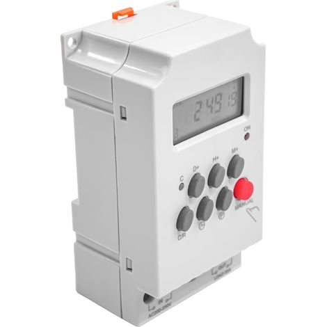 Interrupteur horaire 220V, Sonnette Automatique compacte, lampadaire, Lampe au néon, scène, contrôleur de Temps, Interrupteur horaire électronique (1/5)