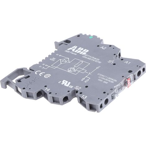 Bloc Relais Vis 1NO Fort Niveau 24VDC 10Ma 1SNA645014R2700 ABB 064501427 (1/2)