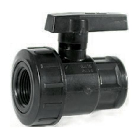 VALVOLE A SFERA PVC "3FF" FILETTO F/F Ø3/4" IRRITEC