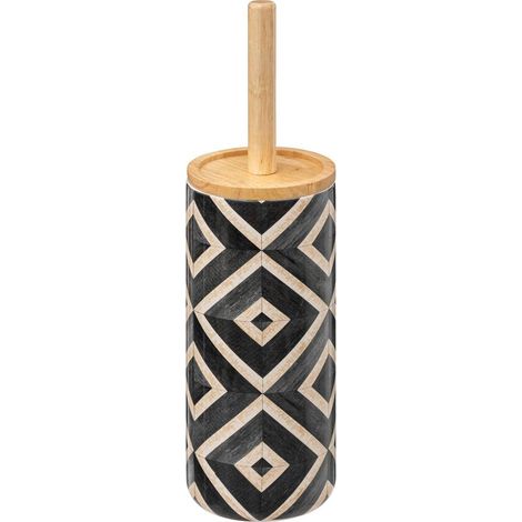 Scopino canvas nero e beige - 5five