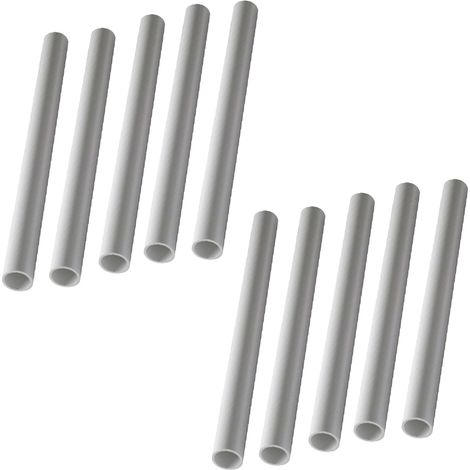 Lot de 10 Tubes PVC blanc NF Ø32 mm - 2 mètres - Nicoll