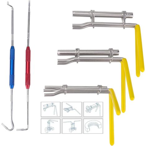 Lot de 5 Outils d'installation de Joints hydrauliques et Crochet et Outils de crochetage en U - Kit d'outils d'installation de Joints de Cylindre hydraulique avec Crochet de Joint d'huile (1/5)
