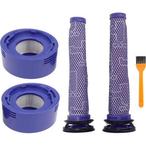 Vor- und Nachfilterset für Staubsauger, hocheffizienter HEPA-Filter mit Reinigungsbürste, kompatibel mit V7 und V8 (1/5)