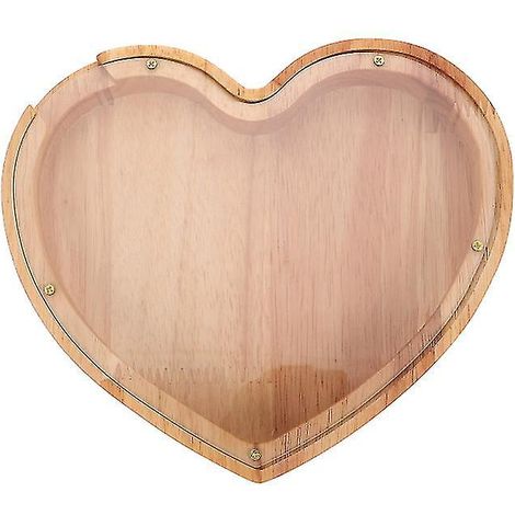 Nouvelle tirelire en bois (1 pièce) (1/3)