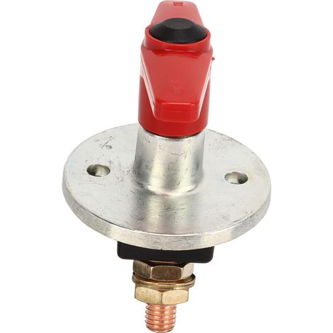 Isolateur de Déconnexion Principal de Batterie 300A, Coupure de Puissance Efficace pour Voitures, Camping-car, Bateaux Marins, Camions 12V-60V (1/5)
