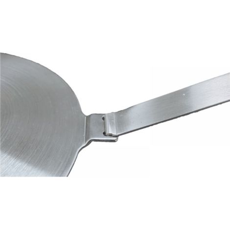 Adaptador de inducción, disco convertidor para placa de inducción, placa difusora de calor con asa y base desmontables, 20 cm (1/3)