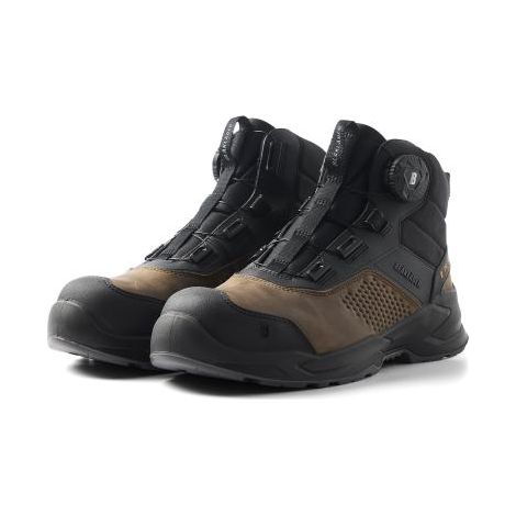 Chaussures de sécurité mi-hautes S3S Marron T.45 - BLAKLADER - 229600007800