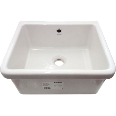 Lavatoio 60 cm bianco lucido - Geberit Publica Ruscello (1/5)