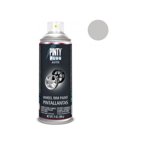 Peinture pour roues automobiles PintyPlus - Spray argent brillant 520cc L150