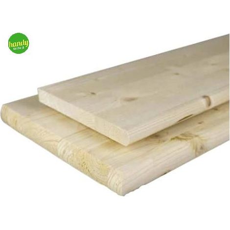Mensola Copenaghen Decorlegno Stondata 56x24x2,8cm