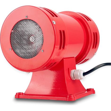 Sirène d'Air de Sécurité Industrielle - 150db, Actionnée par Moteur Électrique, Sirène d'Alarme Continue pour Usines, Aéroports, Fermes, Forêts et Mines (1/5)