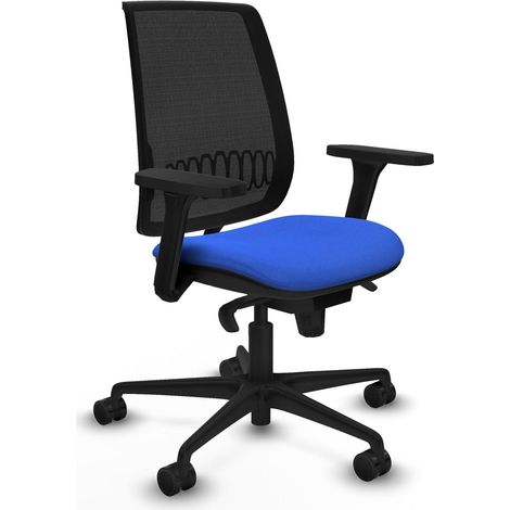 Chaise Bureau piqueras y crespo Alares noir mousse injectée (1/2)