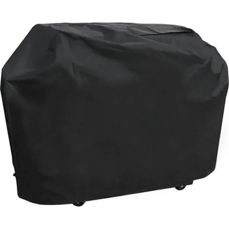 Housse imperméable pour barbecue, Oxford 100, protectrice, noire, XL 170 x 61 x 117 cm (1/4)
