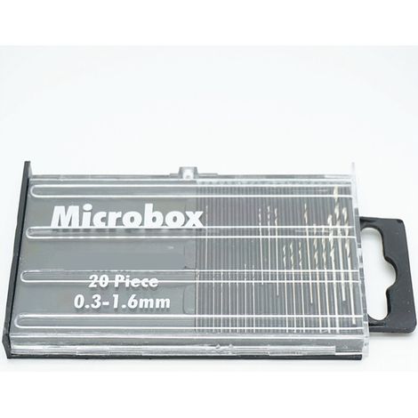 Mèche Hélicoïdale Hss - Acier Rapide Haute Vitesse - Perçage Bois Électronique Réparation - 20 Pièces 0.3mm À 1.6mm (1/5)