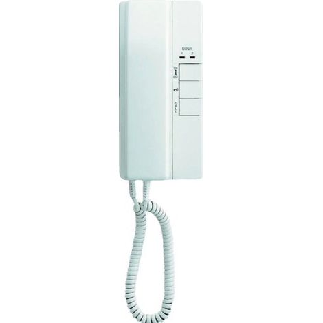 Combiné audio maître avec intercom pouvant gérer 2 platines et 2 combinés secondaires IE2ADU - Aiphone 110134 (1/2)