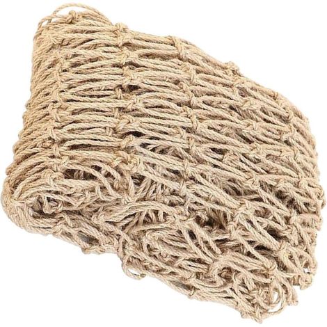 Rouge de jute pour la décoration des murs, jardin écologique (1/5)