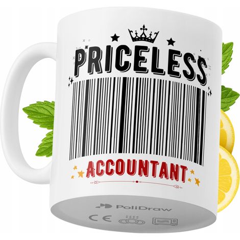Mug humoristique pour comptable, avec un texte amusant et un design graphique original. Idéal pour les anniversaires, les fêtes et les occasions spéciales. Mug premium pour la maison, le bureau et le  (1/5)