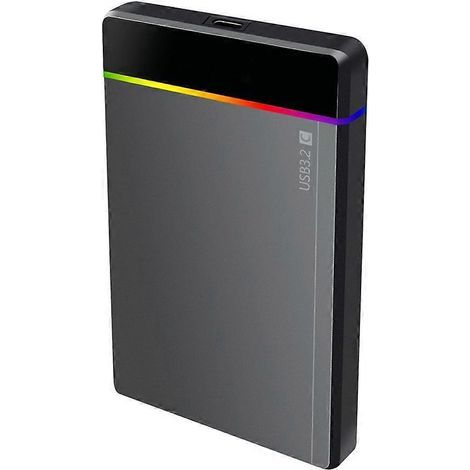 Boîtier pour disque dur externe SATA vers USB 3.2 Gen1 5 Gbit/s, noir (1/5)