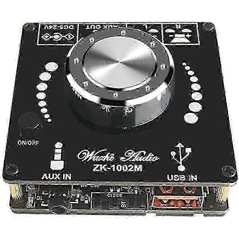 Module amplificateur numérique stéréo ZK-1002M compatible Bluetooth 100 W x 2 2025 (1/5)