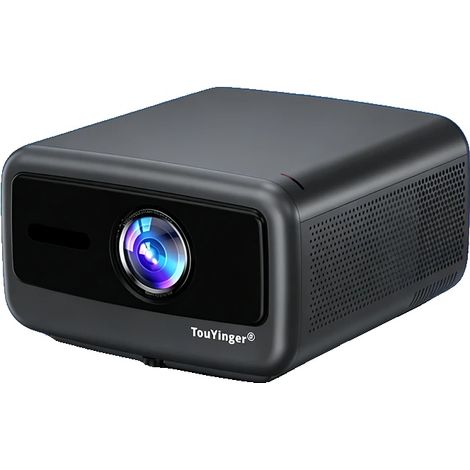 Proyector, 3800 lúmenes ANSI, 1920x1080 ppp, proyección de 30 a 300 pulgadas, sistema Android, tecnología LCD. (1/5)