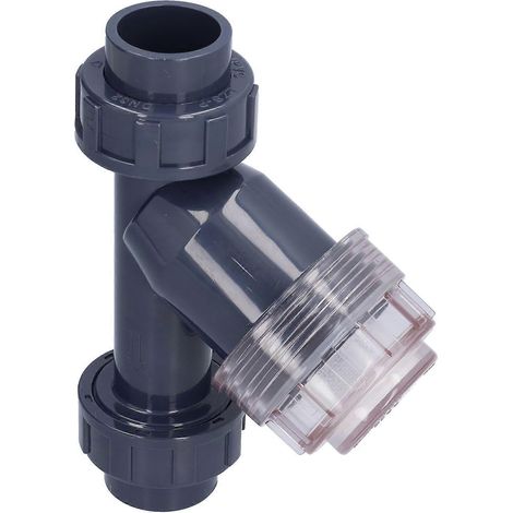 Tropffilter Y-förmig, druckregulierender Bewässerungsfilter 40 mm für Aquaristik/Chemieindustrie