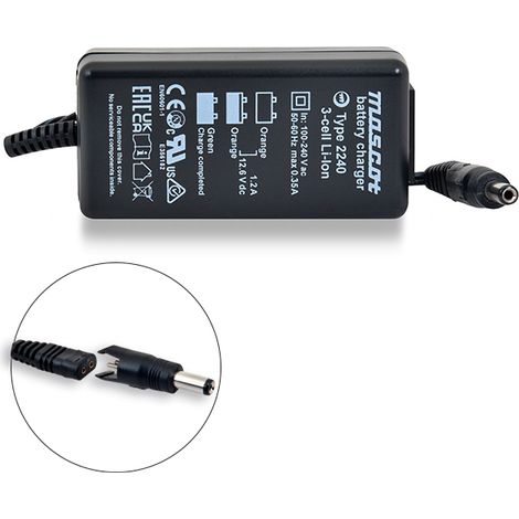 Mascot - Chargeur lithium-ion Mascot 2240LI 3S 12.6V/1.2A 110-230V (1/3)