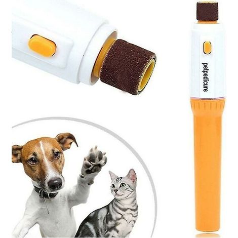 Tagliaunghie elettrico per pedicure animali domestici, tagliaunghie per cani, accessori per la cura della persona (1/4)