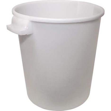 Faithfull Builder's Bucket 50 litre (10 gallon) - White (1/3)