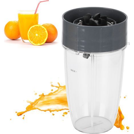 Replacement part for blender - 24 oz lid and extractor blade compatible with 600W and 900W models (1/5)