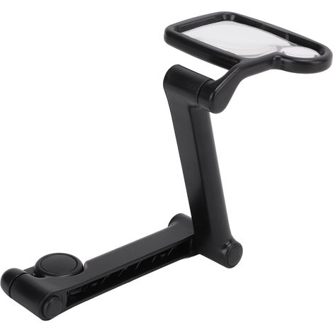 TH-5002 Loupe pliante à ventouse, mini loupe en acrylique 3X/10X
