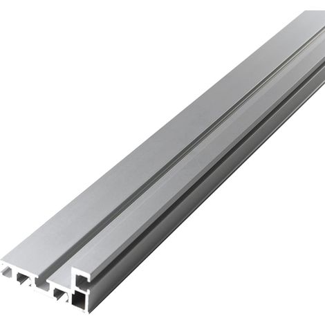 Rail à rainure en T onglet 75 Type 800mm Rail, de guidage aluminium pour bricolage, scie circulaire table travail du bois Mini rail -