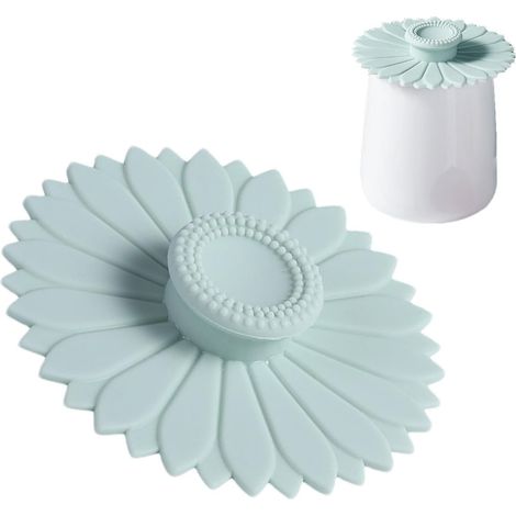 Couvercles en silicone pour verres Couvercle universel réutilisable , étanche , fermeture à ventouse