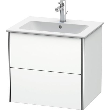 Duravit XSquare mueble bajo lavabo suspendido, 2 cajones, (1/3)