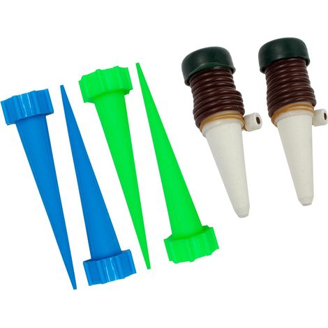 Set di 6 vasi da fiori intelligenti con sistema di autoirrigazione. (1/5)