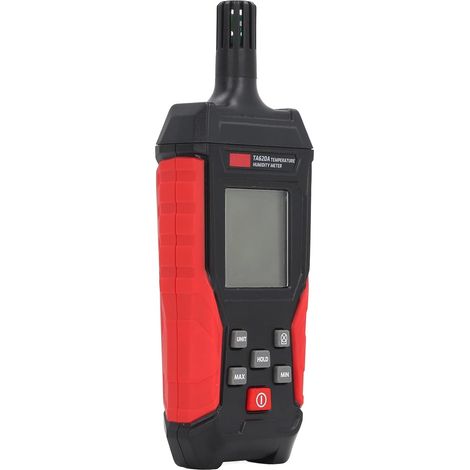 TA620A Humidity and Temperature Meter, High-Precision Digital Hygrometer, Portable, Indoor and Outdoor, for Garden, Cellar, Storage Room, Farm, Home (1/5)