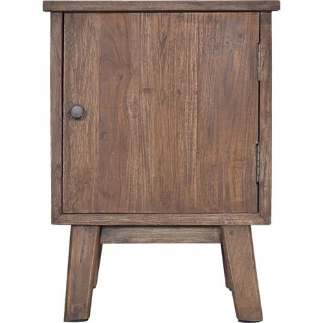 Maison Exclusive - Comodino 40x30x53 cm in Legno Massello di Teak (1/5)
