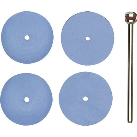 Proxxon Micromot 28 294 Lucidatrice in silicone Diametro 22 mm Ø gambo 2,35 mm 10 pz. (1/2)
