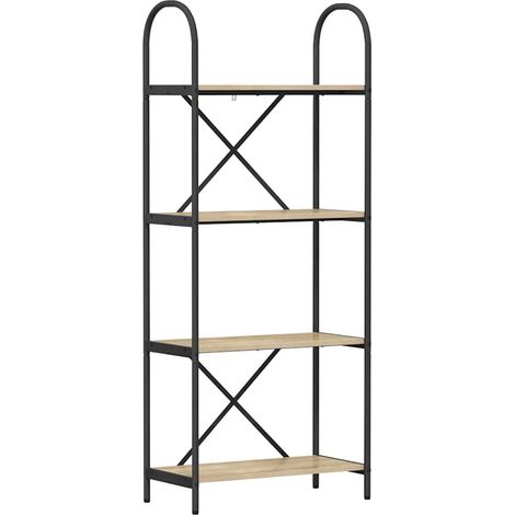 Maison Exclusive - Bücherregal Sonoma-Eiche 60 x 30 x 146 cm Holz
