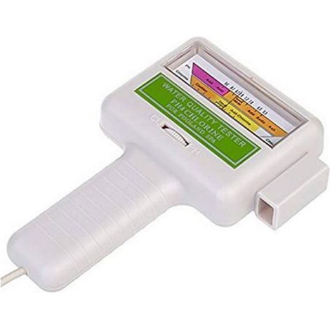 Testeur pH et chlore piscine spa, mesure précise bandelettes réactives, entretien facile de l'eau Femeo (1/5)