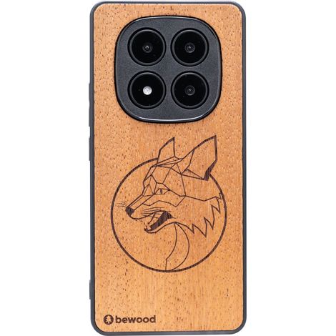 Custodia in legno Bewood per Xiaomi Redmi Note 14 Pro 5G LIS MERBAU (1/5)