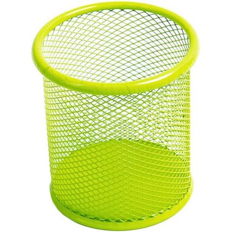 Portapenne in rete metallica Leviatan Lime