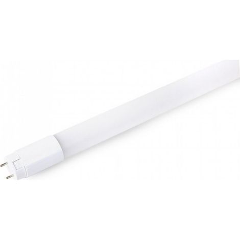 LED TUBE SAMSUNG CHIP 120CM 18W A G13 NANO PLASTIC 3000K - Luce CALDA (1/5)